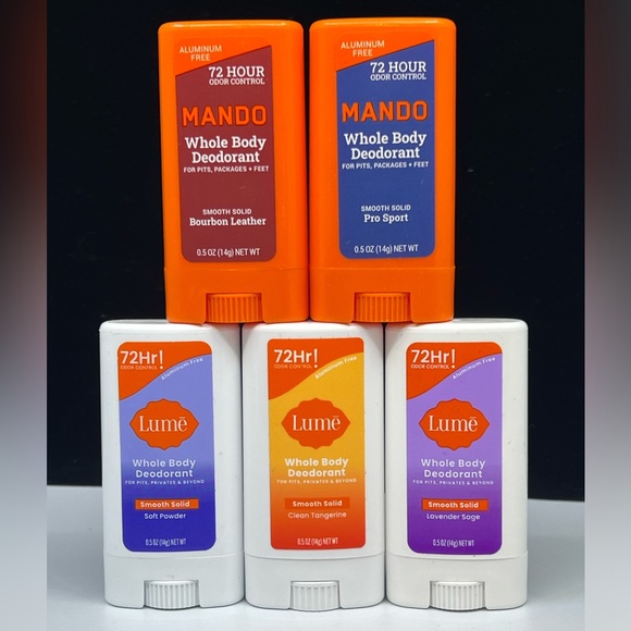 Solid Deodorant Sticks New Formula .5oz Travel Size Choose Favorite - Picture 7 of 7